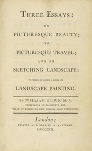 Tittelside, fra Three Essays: on Picturesque Beauty, on Picturesque Travel, and on Sketching...1792